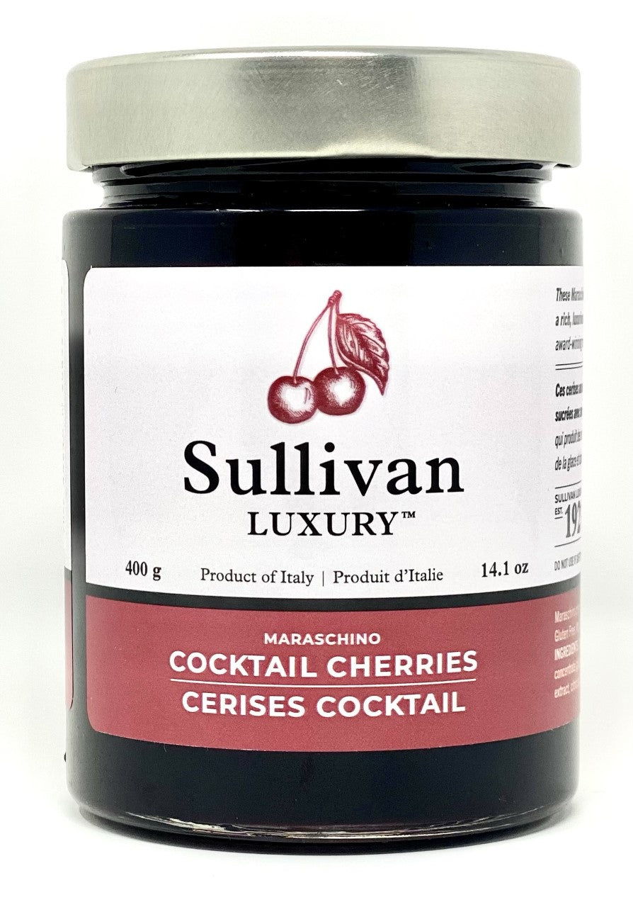 Sullivan Luxury™ Maraschino Cherries Case (400g x 12)
