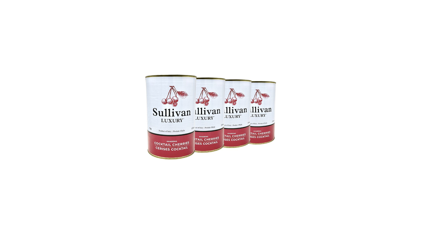 Sullivan Luxury™️ 4 x 5Kg Case Amarena Cocktail Cherries