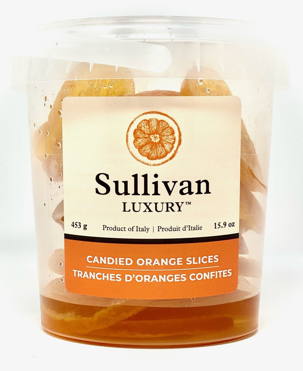 Sullivan Luxury™ Candied Orange Slices Case (453g x 12)